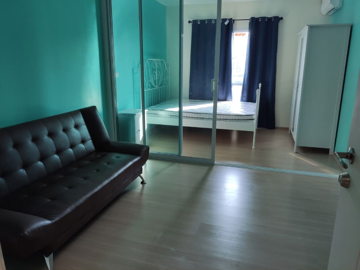 รูป เช่าถูก 7,300 บาท กั้นห้อง แอร์ 2 ตัว เฟอร์ครบ มีเครื่องซักผ้า UNIO จรัญ3 ตึก C ชั้น 8 ใกล้ MRT ท่าพระ - รูปที่ 3/15