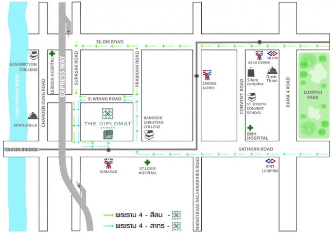รูป 📌📌 เช่าด่วน !!! The Diplomat Sathorn แบบ 2 ห้องนอน🔰 ขนาด : 70 ตร.ม.🔰 ราคาดีมาก📌📌 - รูปที่ 12/12