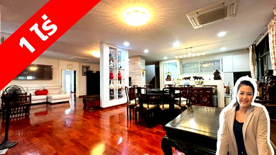 Houses for rent ม.นานาชาติแสตมฟอร์ด : Large detached house for rent, can be used as an office, Onnut 66