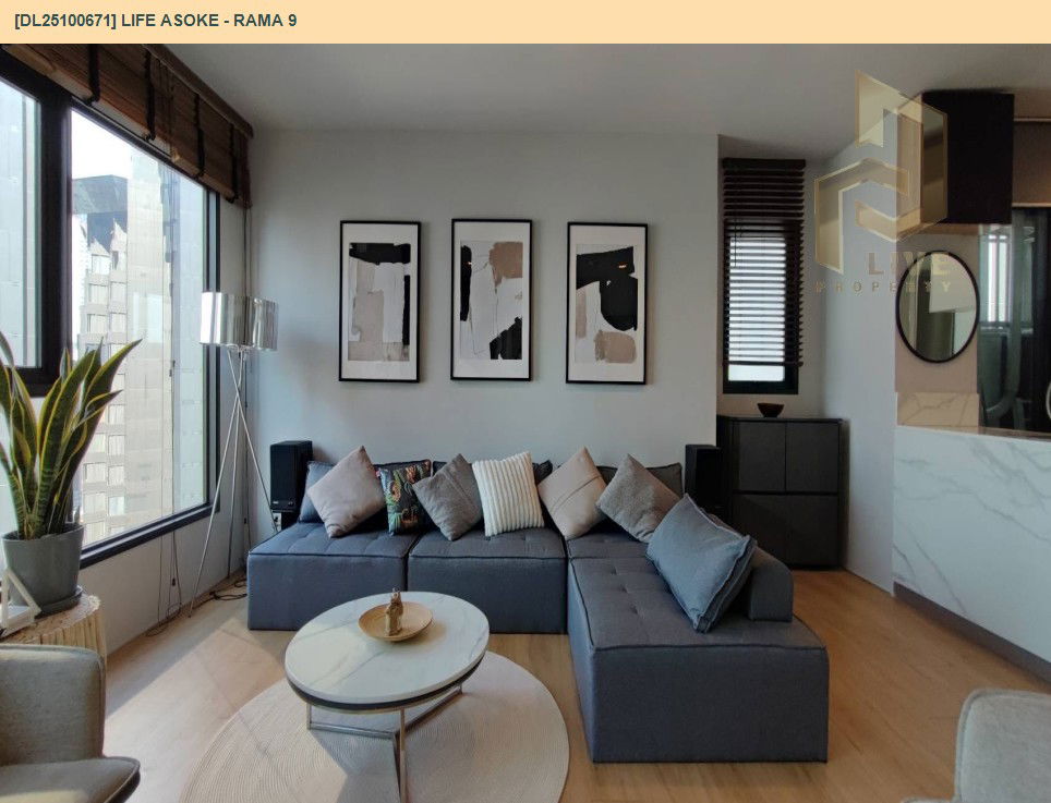 รูป DL25100671 ให้เช่าคอนโด ไลฟ์ อโศก - พระราม 9 (Life Asoke - Rama 9) ใกล้ MRT พระราม 9 พร้อมเข้าอยู่ โทรด่วน 0614453194 LineID @162cjixi - รูปที่ 3/18