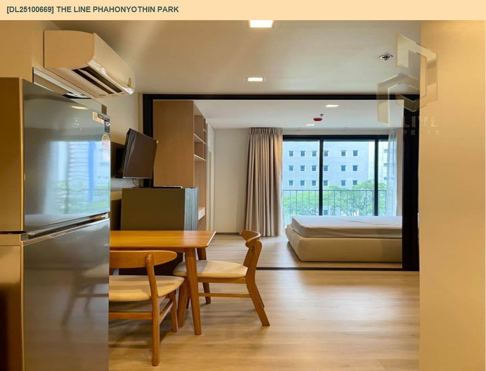 picture DL25100669 Condo for rent, THE LINE Phahonyothin Park near BTS Ha Yaek Lat Phrao, ready to move in, call urgently 0638692663 LineID @655ebbvc - 7/13