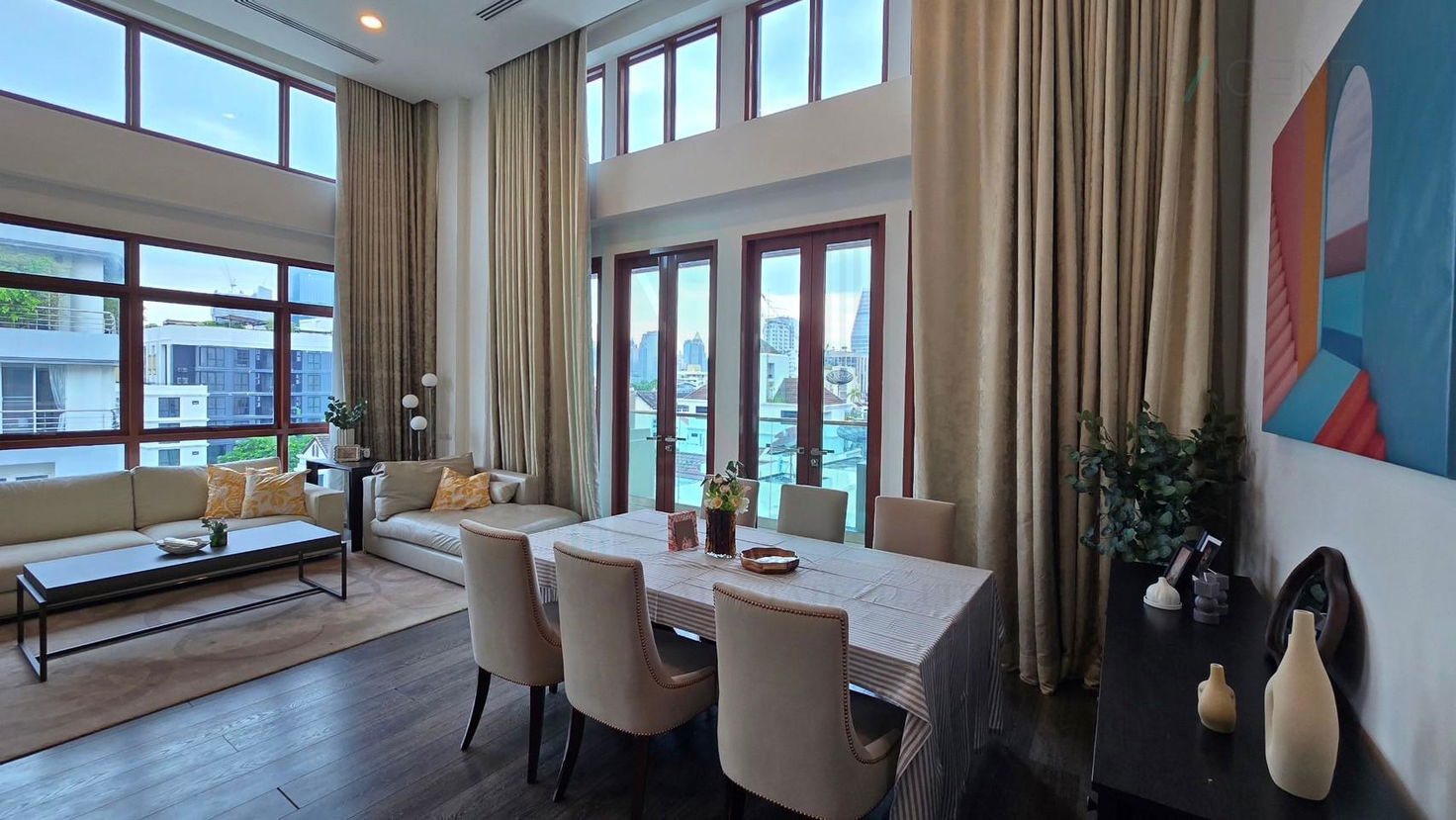 picture ð For rent condo THE CREST RUAMRUDEE Building 1, Floor 7,3 bed room, Room size 192 sqm - 1/8