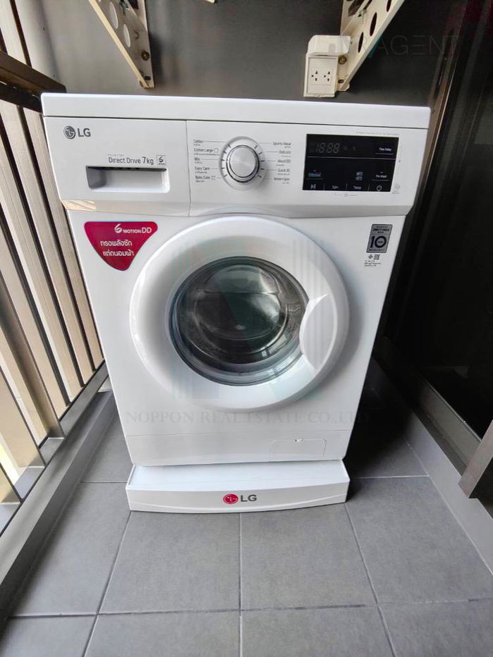 รูป ให้เช่า เดอะ โพลิแทน อควา 1 ห้องนอน ชั้น 37 อาคาร 1 ใกล้ม.เทคโนโลยีราชมงคลสุวรรณภูมิ วิทยาเขตนนทบุรี - รูปที่ 8/8