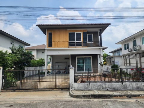 B13704 ขายบ้านเดี่ยว หมู่บ้านพฤกษ์ลดา สุวรรณภูมิ สมุทรปราการ