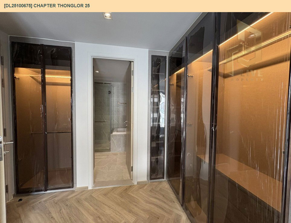 รูป DL25100675 ให้เช่าคอนโด แชปเตอร์ ทองหล่อ 25 (Chapter Thonglor 25) ใกล้ BTS ทองหล่อ พร้อมเข้าอยู่ โทรด่วน 0653619502 LineID @534wlwof - รูปที่ 11/13