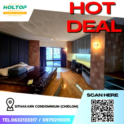 Condos for rent : #Z2900💥281068🔥 Condo for rent: Sithakarn Condominium (Chidlom)