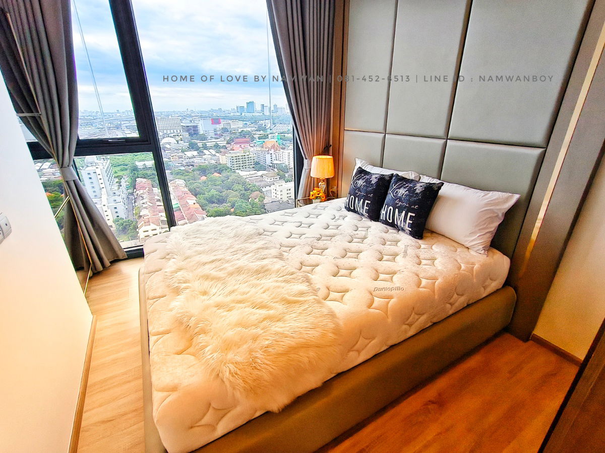 รูป ((ให้เช่า)) เดอะ ไลน์พหล-ประดิพัทธ์ ใกล้ BTS สะพานควาย แบบสองห้องนอน - รูปที่ 5/28