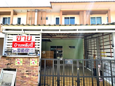 ขายทาวน์โฮม : ถูกที่สุดในหมู่บ้าน!! ทาวน์โฮม 2 ชั้น ขายตามสภาพ หมู่บ้าน ไอลีฟ ทาวน์ ลำลูกกาคลอง 3 ราคาดีแบบนี้มีเพียงหลังเดียวเท่านั้น!