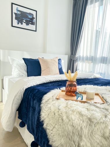 ให้เช่า ไอคอนโด เสรีไทย ติดถนนใหญ่ ใกล้ม.นิด้า เดินทางสะดวก