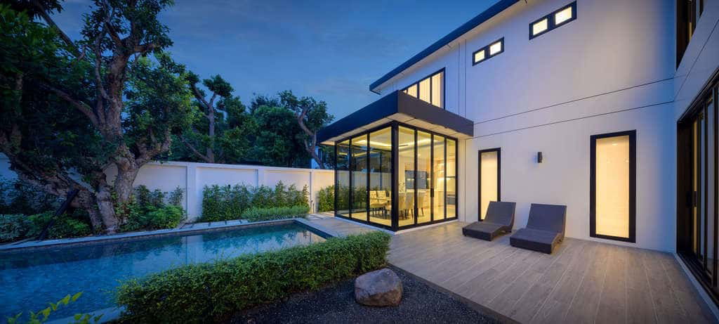 รูป บ้านพลูวิลล่า 4 ห้องนอน ใกล้ปั๊ม ปตท. แม่เหียะ ใกล้พืชสวนโลก - รูปที่ 4/44