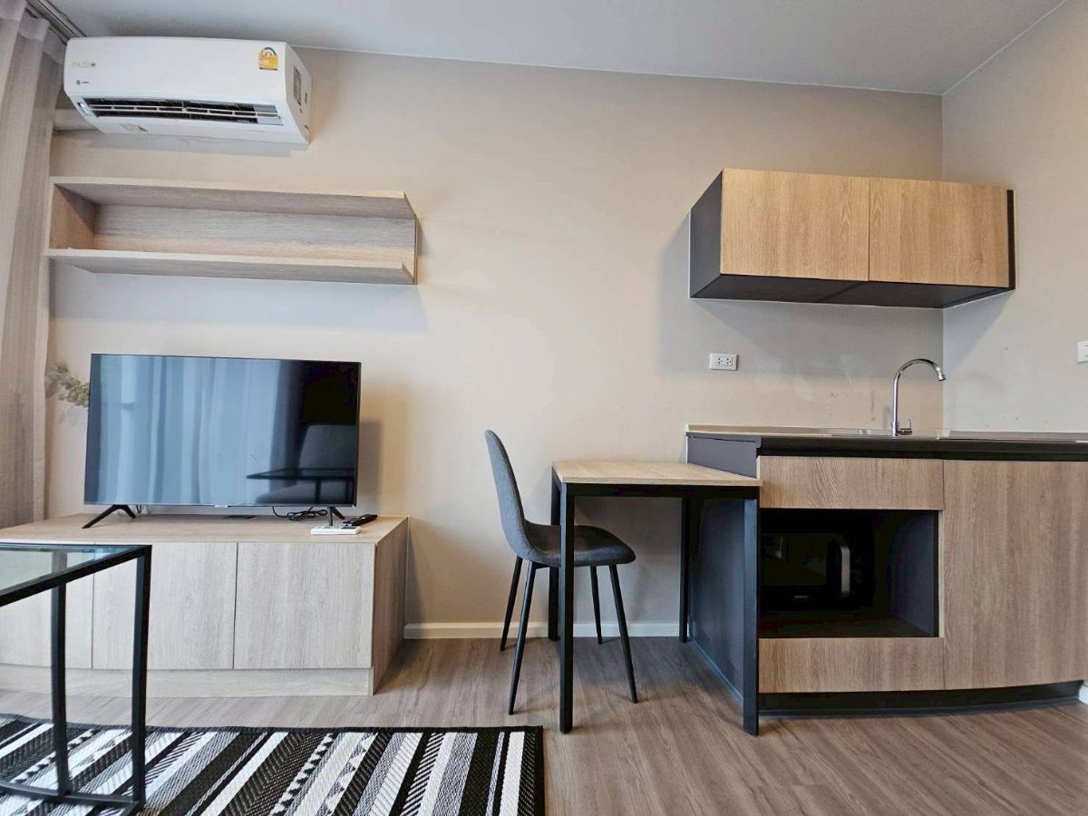 รูป ให้เช่า ดีคอนโด แคมปัส ไฮด์อเวย์ (เฟส 4)  ราคาเช่า 8,500 บาท/เดือน ห้อง Studio 27 ตร.ม. อาคาร A ชั้น 4 - รูปที่ 3/6