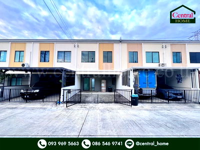 ทาวน์โฮม นิคมอุตสาหกรรมบางกะดี : ทาวน์เฮ้าส์ เดอะคอนเนค 55 กรุงเทพ - ปทุมธานี 2 บ้านสวย พร้อมอยู่