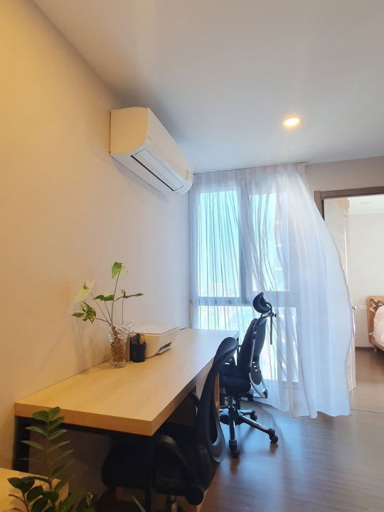 picture Condo for sale, Aritsan Ratchada, fully built-in, complete furniture and appliances, near MRT Cultural Center. SW003121 - 6/7