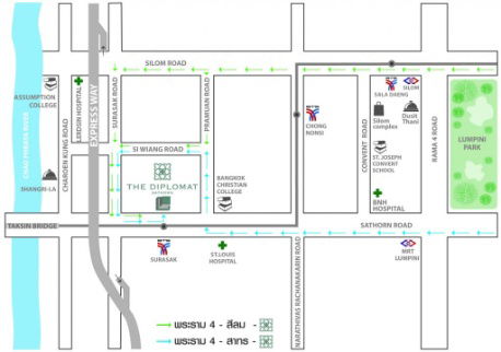 รูป 📌📌 เช่าด่วน !!! The Diplomat Sathorn แบบ 2 ห้องนอน🔰 ขนาด : 66 ตร.ม.🔰 ราคาดีมาก📌📌 - รูปที่ 12/12