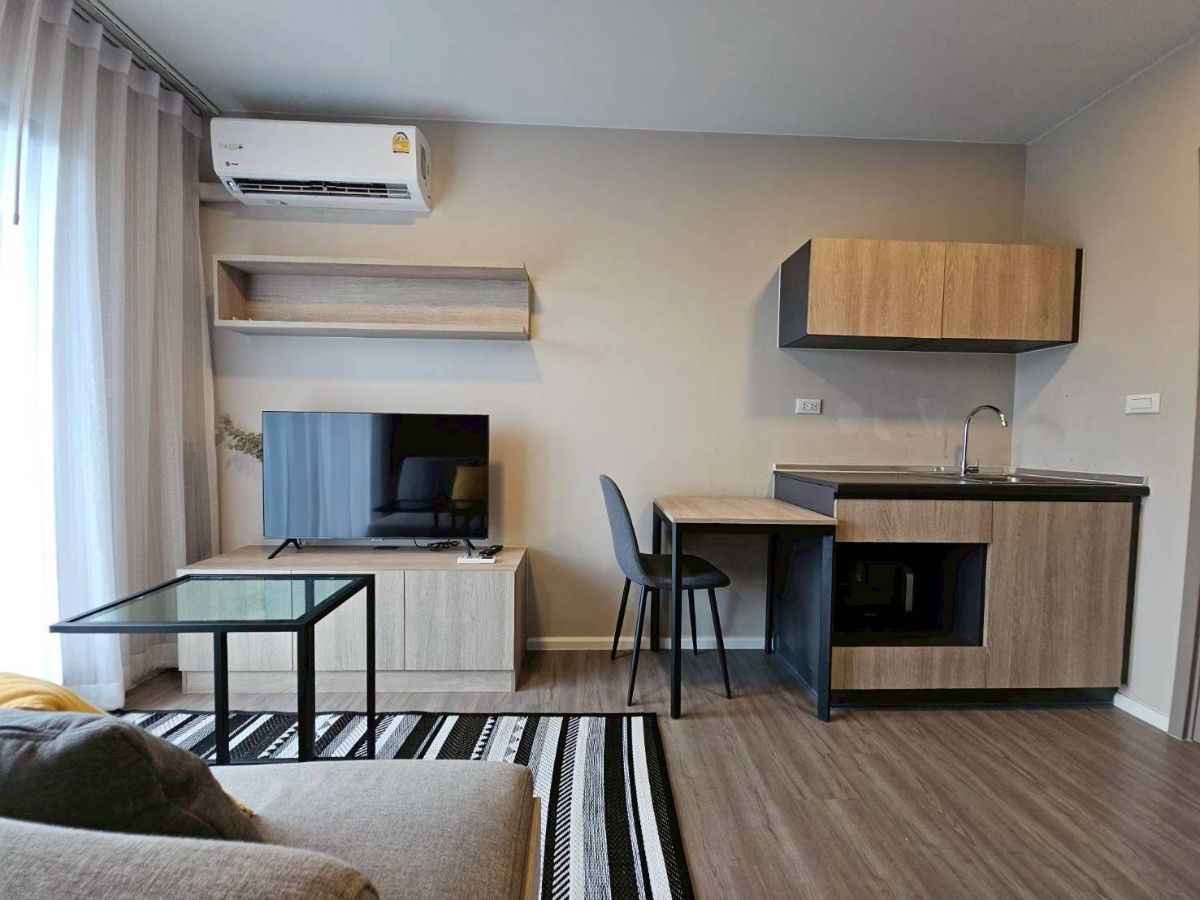 รูป ให้เช่า ดีคอนโด แคมปัส ไฮด์อเวย์ (เฟส 4)  ราคาเช่า 8,500 บาท/เดือน ห้อง Studio 27 ตร.ม. อาคาร A ชั้น 4 - รูปที่ 5/6