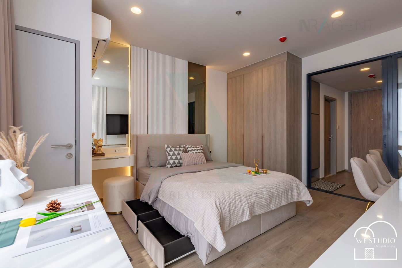 picture 🎉 For Rent Condo THE CROWN RESIDENCES Building 1, Floor 8,Studio, Room size 27 sqm - 6/8