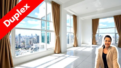 ขายคอนโด : ขาย คอนโดเซอร์เคิล – ดูเพล็กซ์เพนท์เฮาส์ คอนโดย่านมักกะสัน กรุงเทพฯ (ใกล้ Airport Rail Link มักกะสัน)