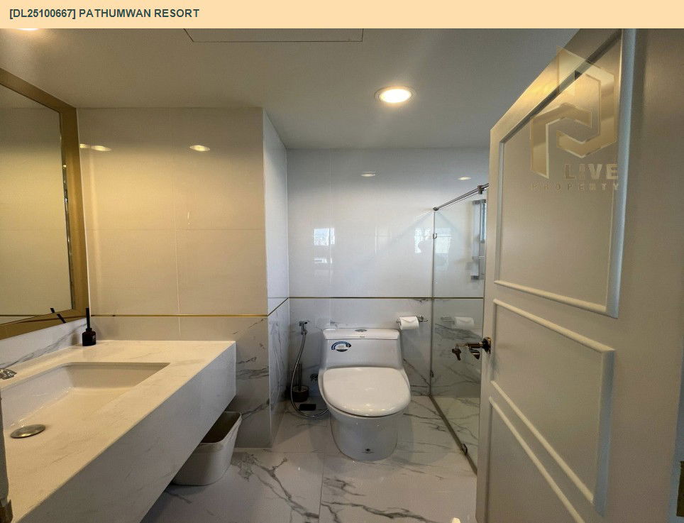 picture DL25100667 Condo for rent, Pathumwan Resort near BTS Phaya Thai, ready to move in, call urgently 0638692663 LineID @897iyzll - 8/8