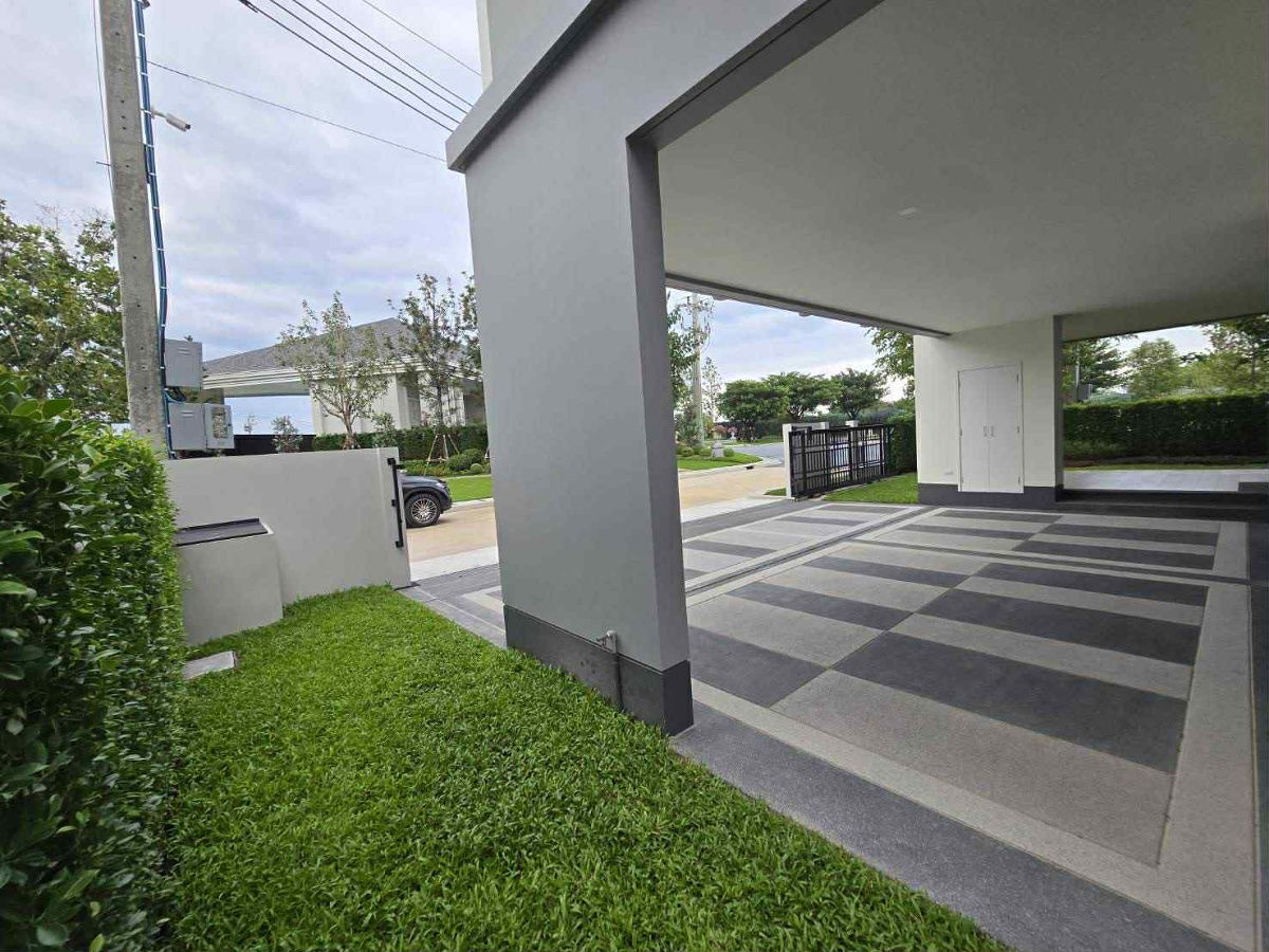 รูป บ้านเดี่ยว บุราสิริ จตุโชค หน้าโครงการ ติดสวน-คลับเฮ้าส์  - รูปที่ 6/26