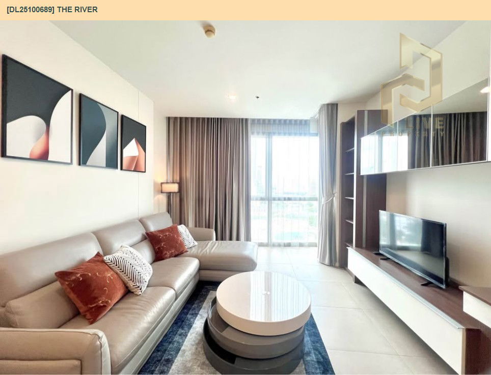 picture DL25100689 Condo for rent, The River near BTS Krung Thon Buri, ready to move in, call urgently 0638692663 LineID @162cjixi - 4/14