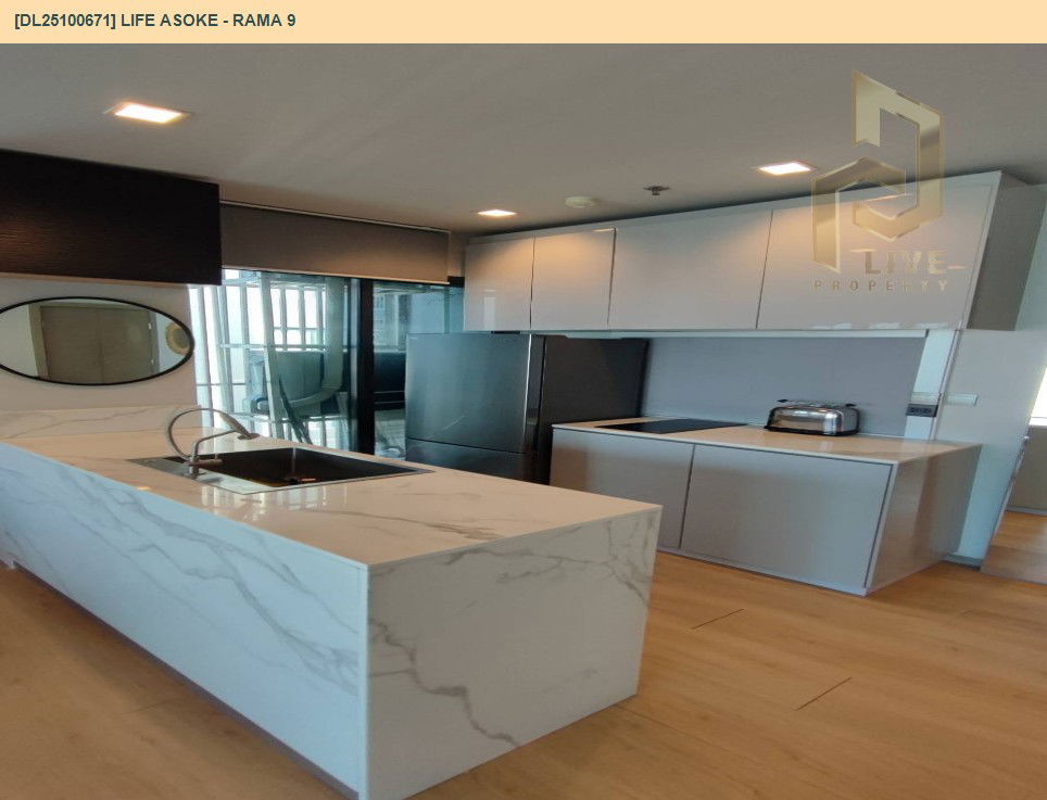 รูป DL25100671 ให้เช่าคอนโด ไลฟ์ อโศก - พระราม 9 (Life Asoke - Rama 9) ใกล้ MRT พระราม 9 พร้อมเข้าอยู่ โทรด่วน 0614453194 LineID @162cjixi - รูปที่ 16/18