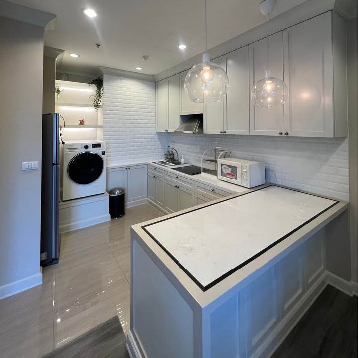 รูป TA8473📲LineID @556ryccg🚄2 ห้องนอน 92 ตรม ชั้น 2 พร้อมเฟอร์นิเจอร์ Pathumwan Resort ข้างกรมปศุสัตว์ ใกล้BTSพญาไท - รูปที่ 2/7