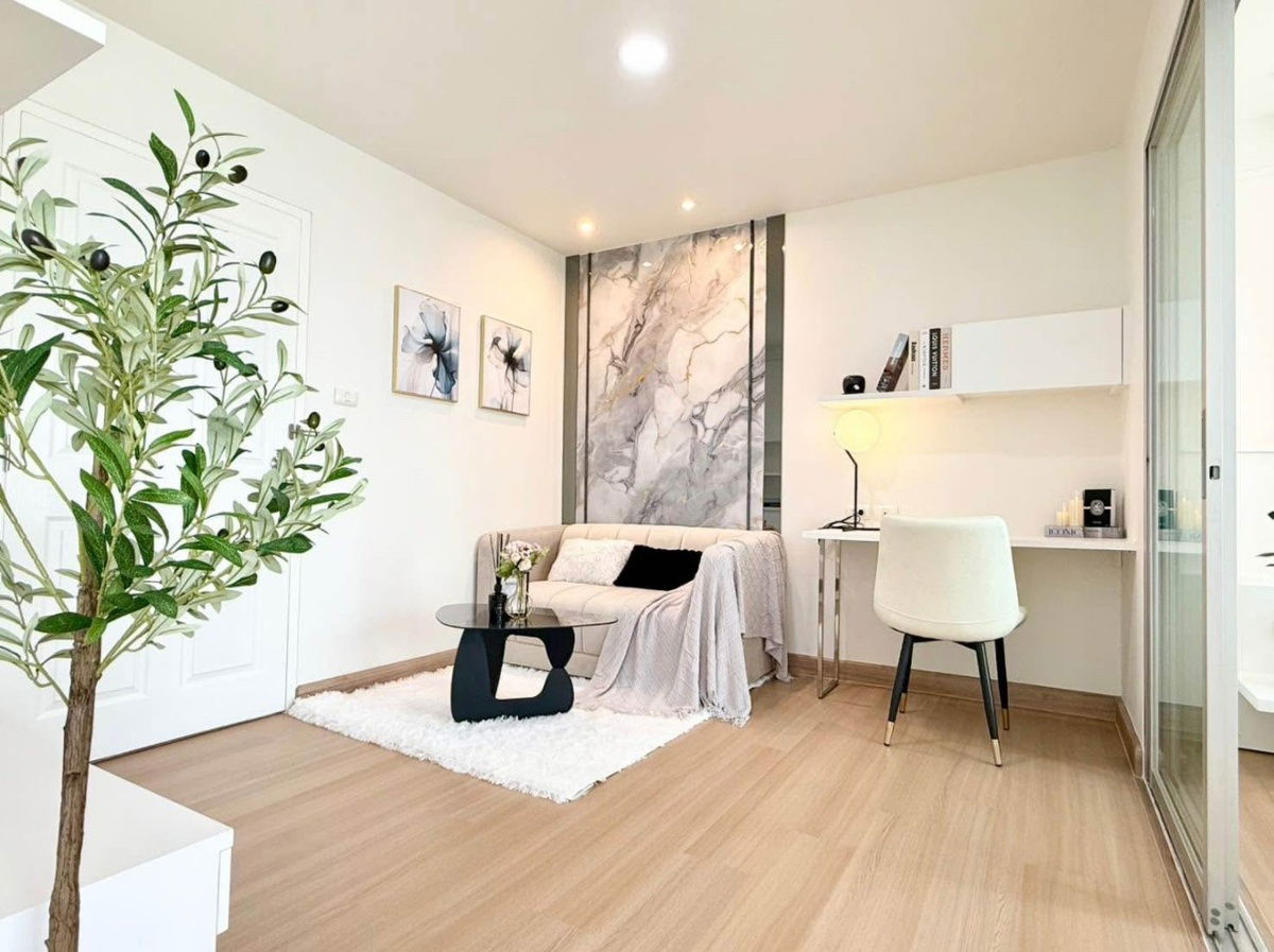 รูป ✨ ขายห้องใหม่ ตกแต่งครบ ชั้นสูง วิวดีมาก โปร่งโล่งสบายตา The Trust Residence ปิ่นเกล้า 📌 ทำเลดี เดินทางง่าย ใกล้ Central และ Major Pinklao  - รูปที่ 7/9