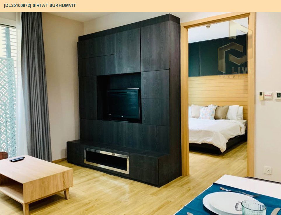 picture DL25100672 Condo for rent, Siri at Sukhumvit near BTS Thong Lo, ready to move in, call urgently 0638692663 LineID @655ebbvc - 6/12