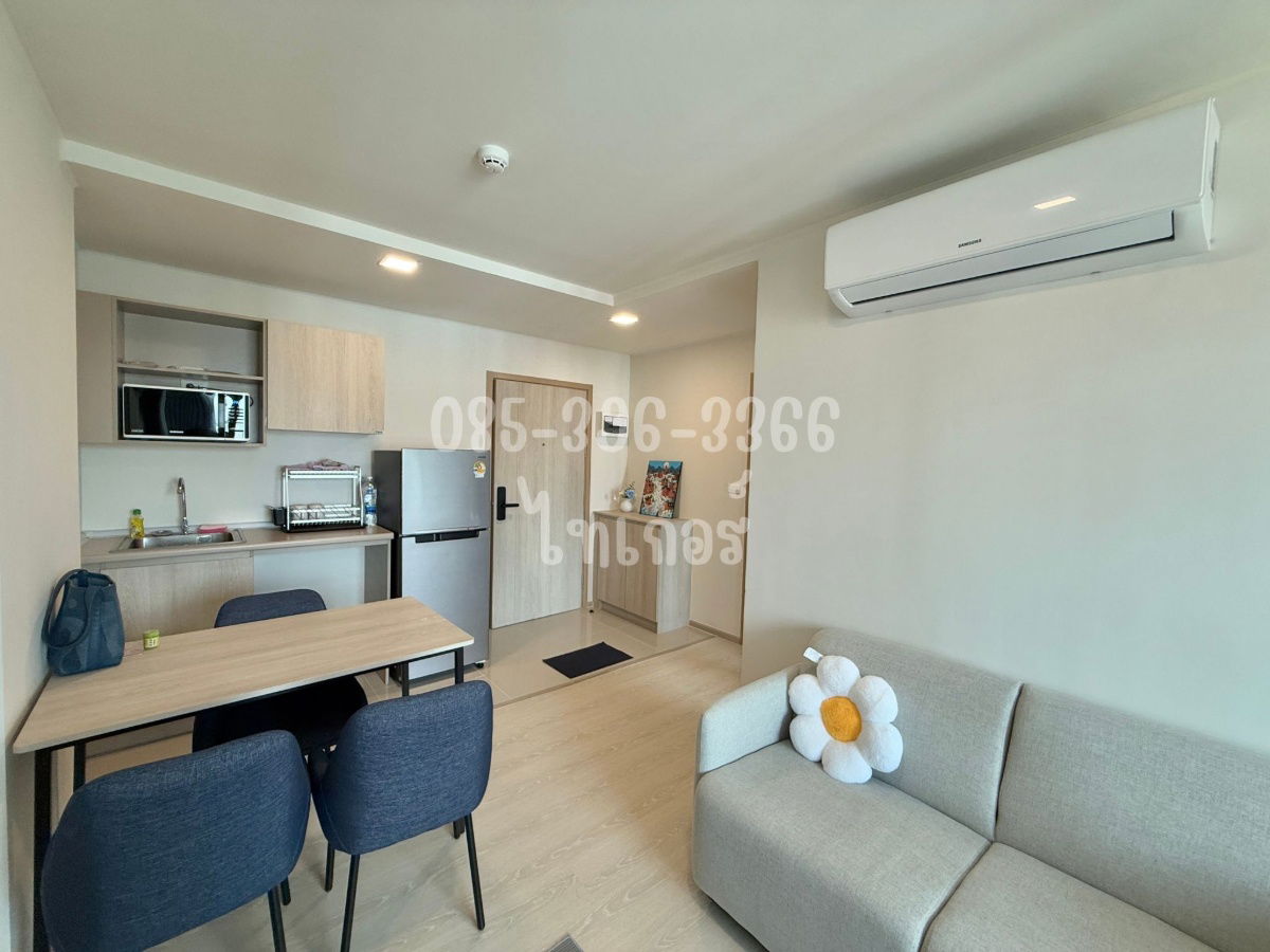 รูป 📣ให้เช่า✨ “Dcondo Hype ”💎ห้องใหญ่ตรงข้าม ม.กรุงเทพ เดินข้ามไปเรียนได้เลย🚌มีบริการรถรับ-ส่ง และ🛒มี 7-11 หน้าโครงการ - รูปที่ 5/10