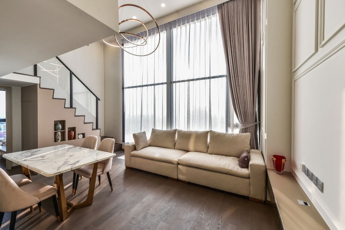 picture  Park Origin Phayathai, beautiful Duplex room, near BTS Phayathai, connected to Airport link, complete electrical appliances, separate room - 2/10