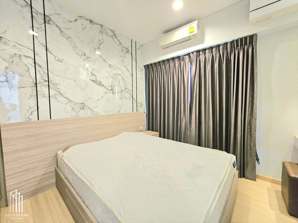 รูป For rent Whizdom Connect ตกแต่งสไตล์หรูแบบอบอุ่นด้วยโทนไม้และหินอ่อนที่ วิวโล่งสบายตา@16,000 Baht - รูปที่ 2/9