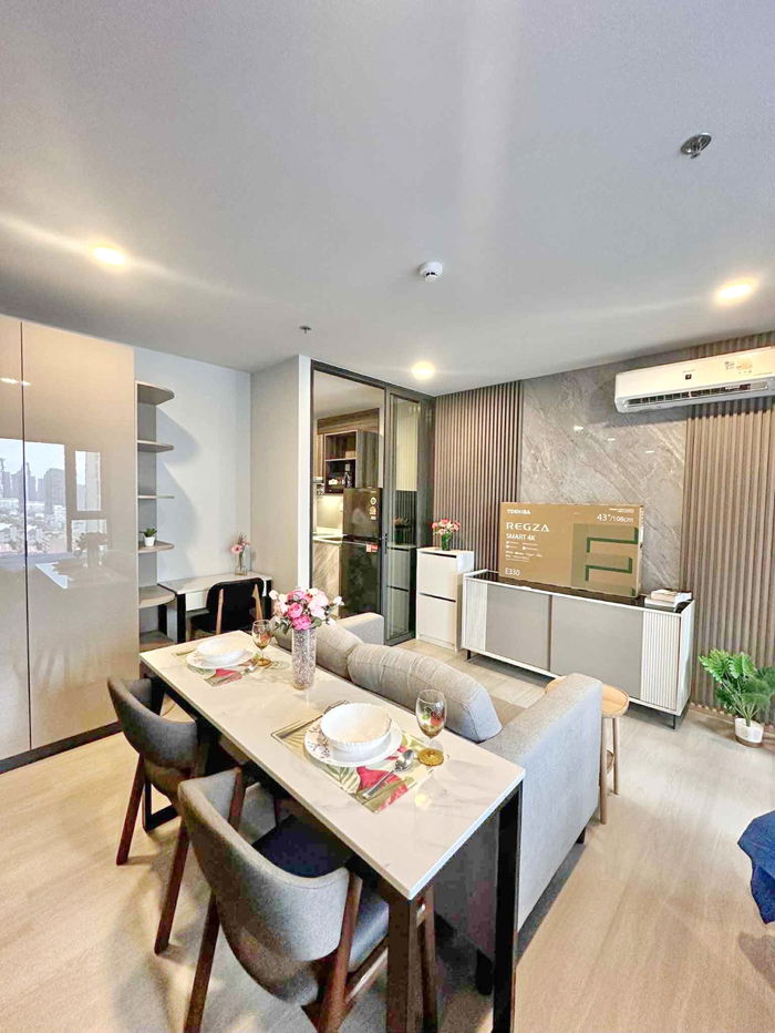 picture For rent Studio type, 18th Floor, Aspire Onnut Station, BTS Onnut  - 3/8