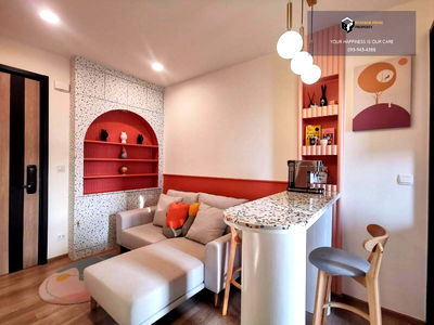 Condos for sale BTS Thong Lo (Thong Lor) : OKA HAUS | A cozy and charming room full of cheerful vibes #2025102912672