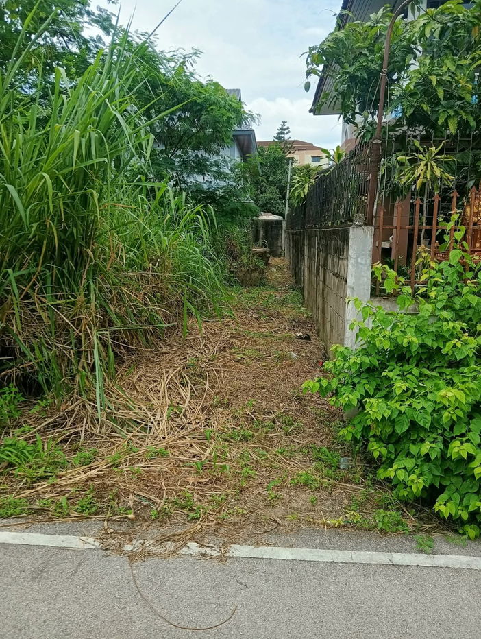 รูป ขายที่ดินตำบลแม่เหียะติดถนนคอนกรีตพร้อมโอน - รูปที่ 1/5