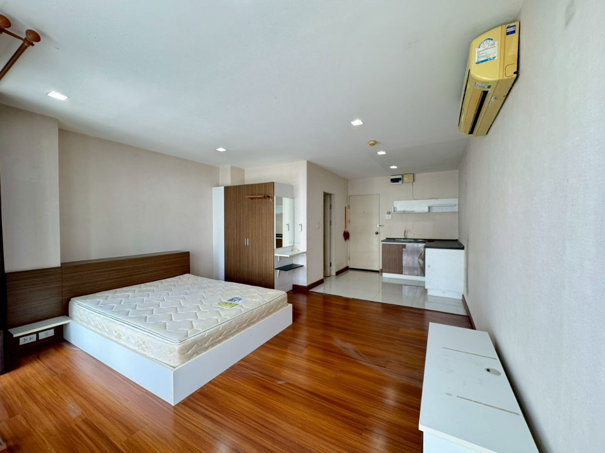 รูป  คอนโดห้องมุมพร้อมอยู่! 🌿 Airlink Residence อาคาร 1 ชั้น 4 ขนาด 32 ตร.ม. ใกล้สนามบินสุวรรณภูมิ เดินทางสะดวกสุดๆ เพียง 1.29 ล้านบาทเท่านั้น 💎 - รูปที่ 6/10