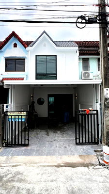 ทาวน์โฮม ถนนพุทธมณฑล สาย 1 : ขายทาวน์เฮาส์ 4 นอน บางแวก53 #ทำเลเพชรเกษม 48-จรัญ13