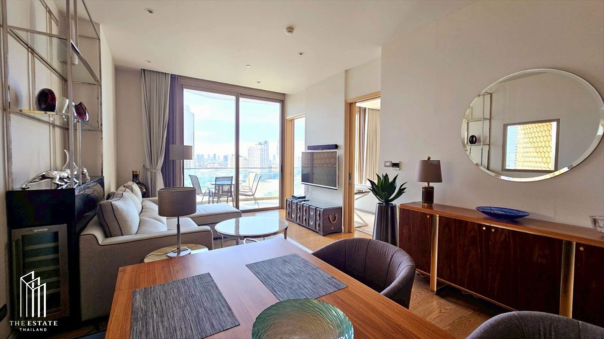 picture For rent Magnolias Waterfront Residences, a stunning riverside unit next to ICONSIAM. Enjoy panoramic views of the river, city, and gardens. - 4/10