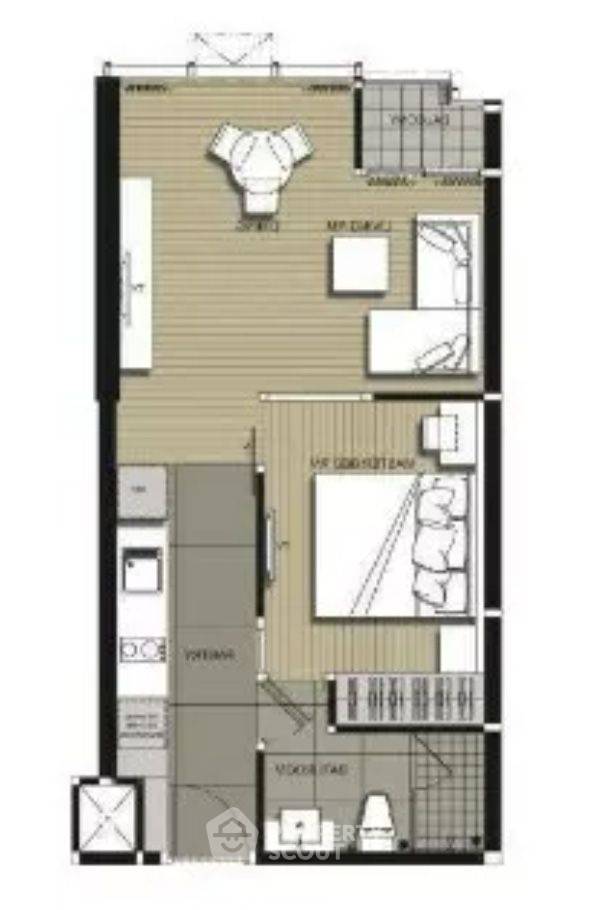 picture 1-BR Condo at Hyde Sukhumvit 13 Condominium near BTS Nana (ID 2380323) - 8/23