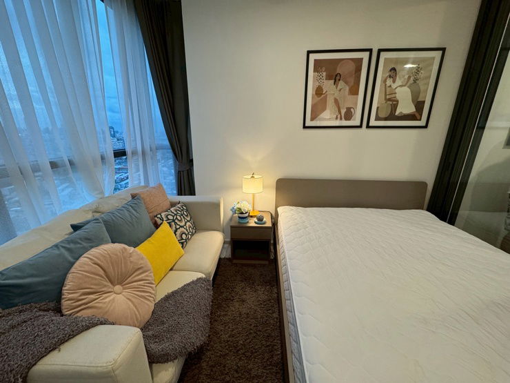 รูป ✨ เอ็กซ์ที ห้วยขวาง🔥ห้องสวยพร้อมอยู่ ตรงปก(1 นอน 1 น้ำ) 30 ตรม. เช่าเพียง 16,000/เดือน ▫️Line: @sanhaproperty📲095-6922871 - รูปที่ 3/8