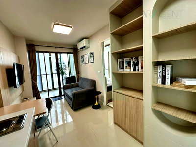 Condos for rent : Condo for rent, Ideo Mix Sukhumvit 103, Building B, 10th floor, 1 bedroom, size 38 sq m, near Central Bangna shopping mall.