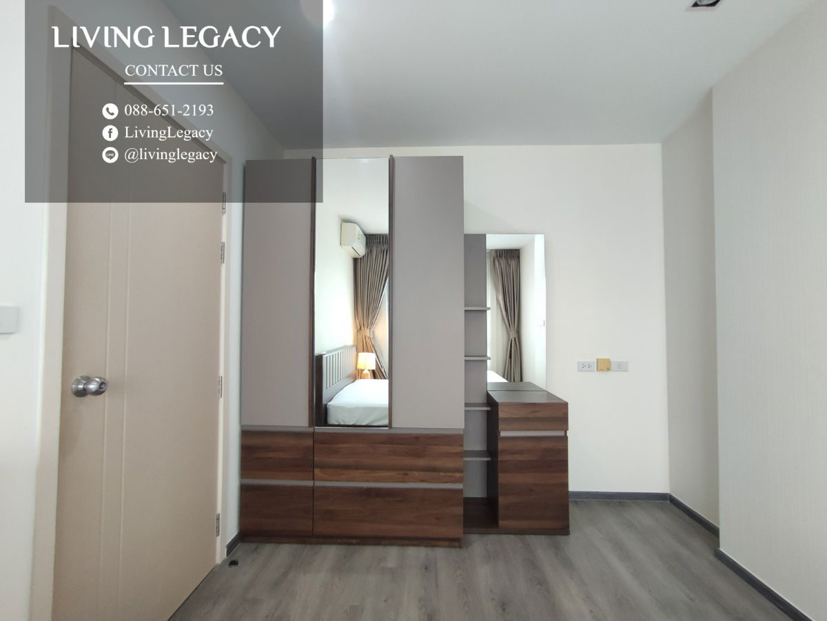 picture LWQKPH46 Condo For Rent Rich Park @ Triple Station 29 Sq.M. Floor 21 line id : @livinglegacy - 21/32