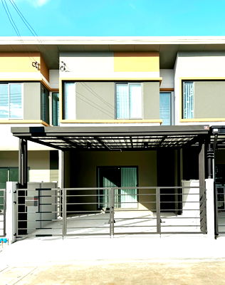 เช่าทาวน์โฮม บางบัวทอง นนทบุรี : T 1450 ให้เช่า ทาวน์โฮม 2 ชั้น ม.Pleno Town บ้านกล้วย-กาญจนา บ้านสวย เฟอร์นิเจอร์ครบ พร้อมอยู่ ราคา 16,500 บาท