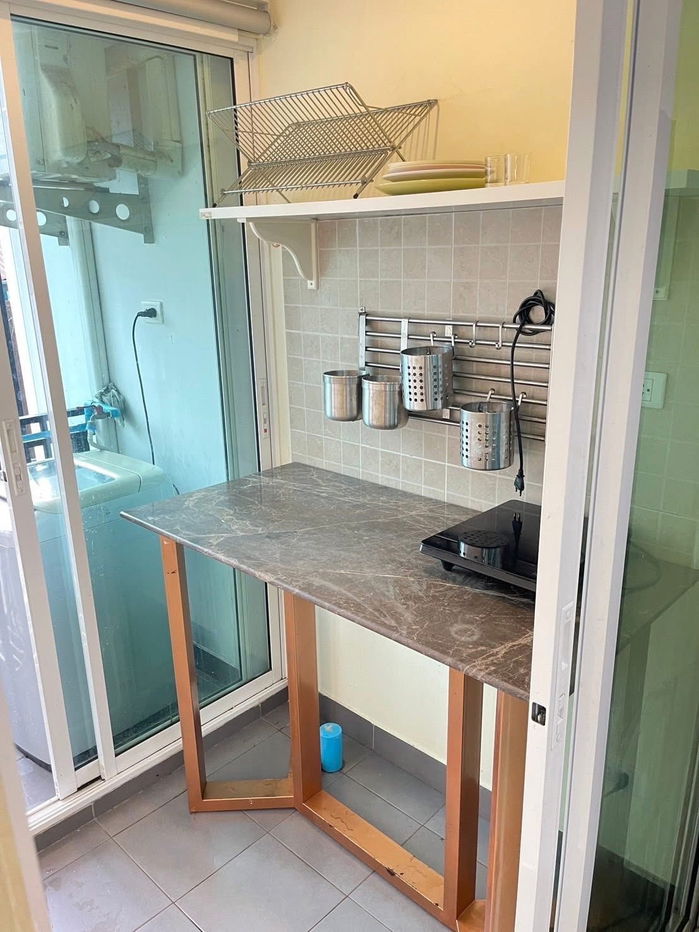 รูป P ให้เช่าคอนโด รีเจ้นท์ โฮม สุขุมวิท 81 มีเฟอร์+เครื่องใช้ไฟฟ้าครบ - รูปที่ 2/13