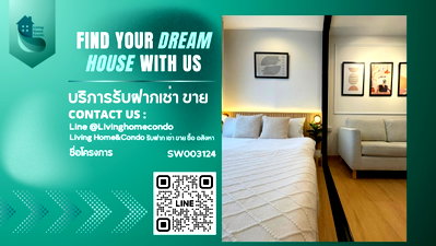 Condos for sale : 🔥Beautiful Room, Newly Renovated🔥Near the Train Station, Condo for Sale, Ideo Sathorn-Tha Phra, Fully Furnished - SW003124
