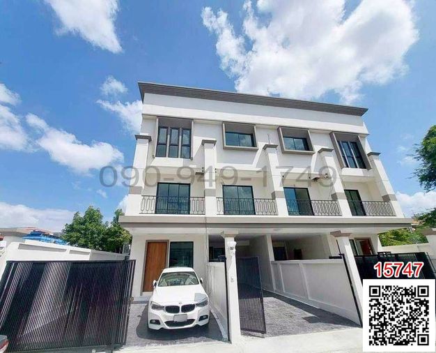 ขาย ทาวน์โฮม 3 ชั้น WeAvenue ลาซาล32 แยก2 สไตล์ Modern Classic