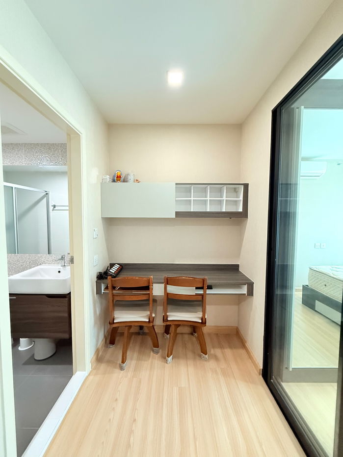 รูป ให้เช่าคอนโด ไนท์บริดจ์ สกายซิตี้ สะพานใหม่ ติดBTSสายหยุด ห้องสวย พร้อมเฟอร์นิเจอร์ และเครื่องใช้ไฟฟ้า ขนาด 28 ตร.ม. 11,500/เดือน - รูปที่ 4/11