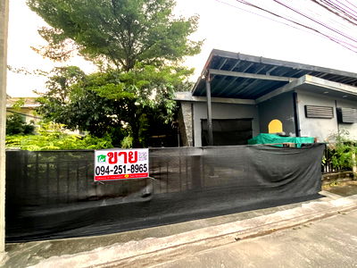 ขายบ้านเดี่ยว : แปลงหัวมุม 82.5 ตร.ว. - พฤกษาปุรีชานบัว บางนา กม.5 | 4 ห้องนอน 5 ห้องน้ำ | ใกล้คลับเฮาส์ | 6.79 ลบ