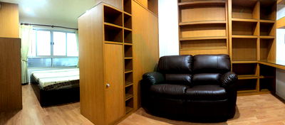 Condos for rent Major Hollywood Ramkhamhaeng : For Rent Condo LUMPINI VILLE RAMKHAMHAENG 44 Building 1, Floor 6,Studio, Room size 30 sqm