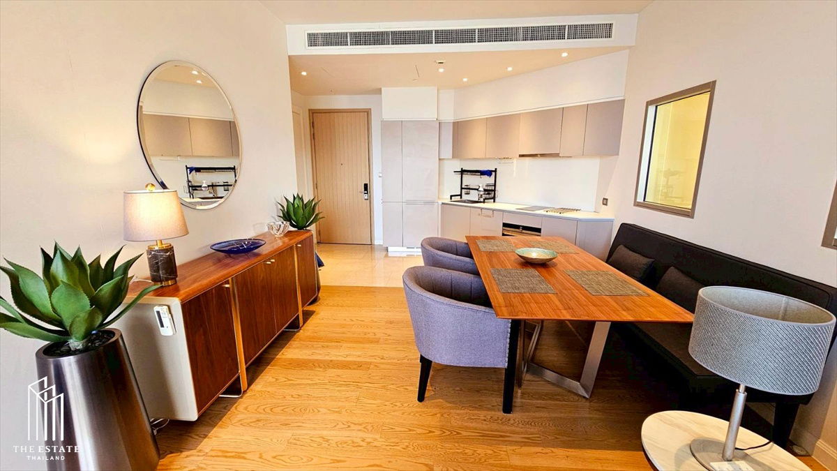 picture For rent Magnolias Waterfront Residences, a stunning riverside unit next to ICONSIAM. Enjoy panoramic views of the river, city, and gardens. - 7/10