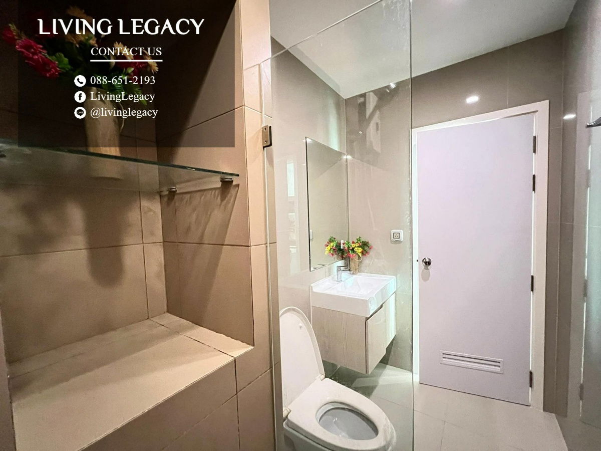picture SJ4DIA Condo For Rent Rich Park @ Triple Station 28.6 Sq.M. Floor 37 line id : @livinglegacy - 9/13